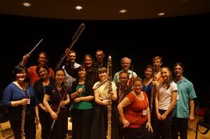 The Professional Flute Choir of the Canadian Flute Convention