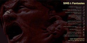 Track listing page from Sins & Fantasies