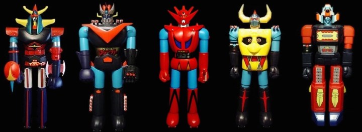  Shogun Warriors: the '70s inspiration behind the far inferior Pacific Rim film of 2013. 